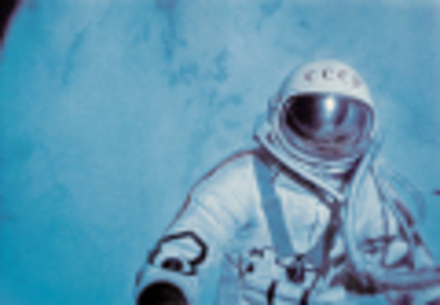 First Man to Walk in Space