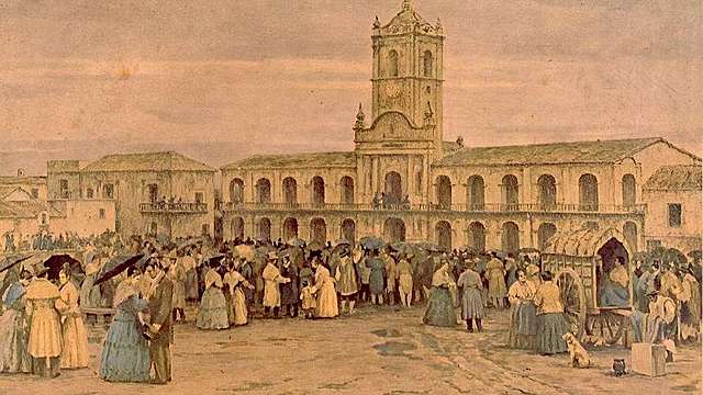 Criollos reclaman un gobierno propio.