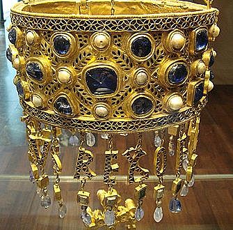 ARTE VISIGODO-corona de Recesvinto