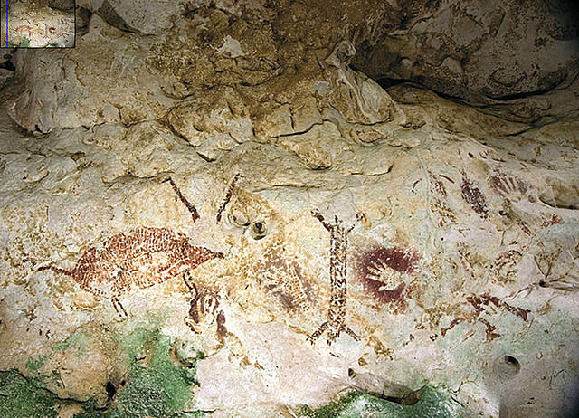 Pintures rupestres a la cova de Maros