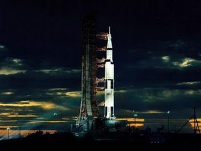 Apollo 17's return from the moon