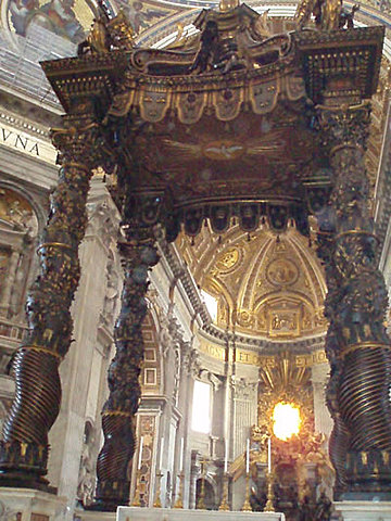Baldaquí de Sant Pere del Baticà
