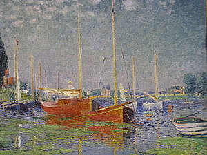 Monet rents a house in Argenteuil