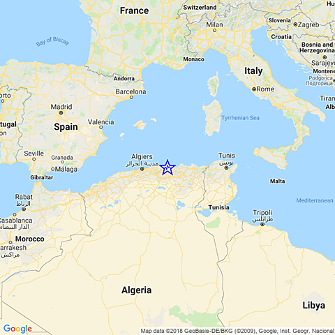 Conquesta d'Alger i Bugia