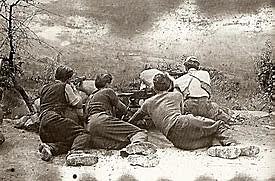 Aliats arriban a Italia