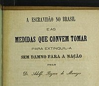 Bezerra publica livro sobre a abolição da escravatura