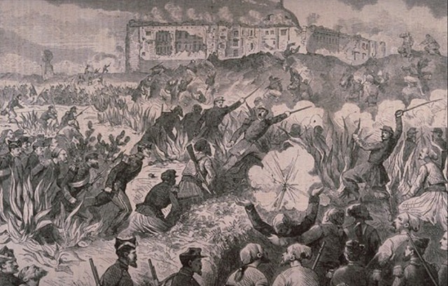 French army captures Mexico