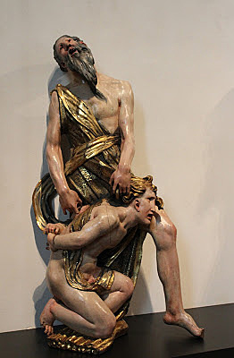 RENACIMIENTO-El Sacrificio de Isaac de Alonso Berruguete