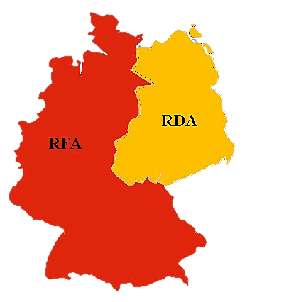 La República Federal Alemana y la República Democrática Alemana