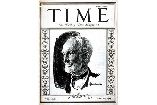 Выход 1-ого номера журнала «Time»