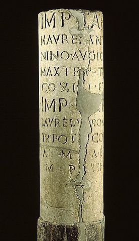 Mijlpaal van de Romeinen