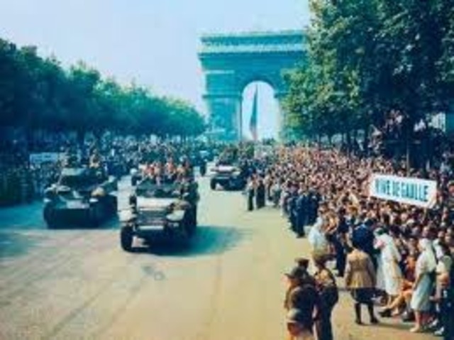 Allies liberate, free Paris