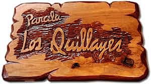 EL CARTEL DE CARACTERÍSTICAS DE MADERA