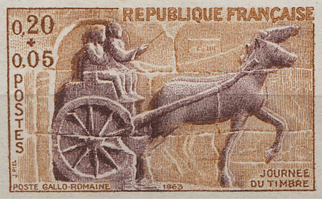 Primer servicio postal