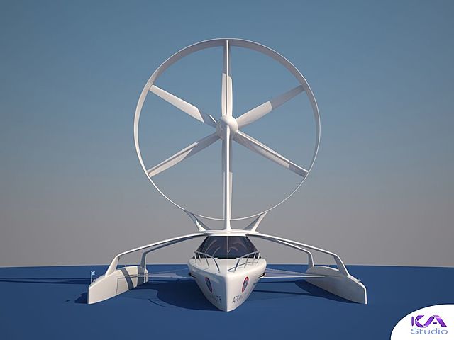 Energie éolienne pour bateau