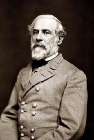 Robert E. Lee becomes commander