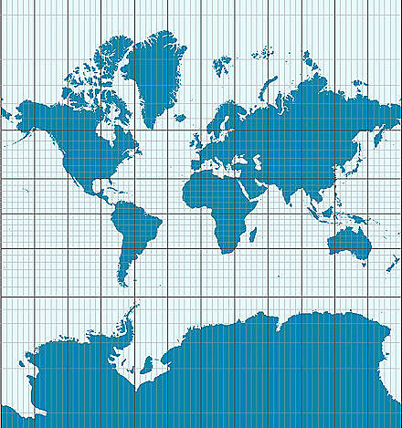 Mercator idea un sistema de representació cartogràfica de la terra
