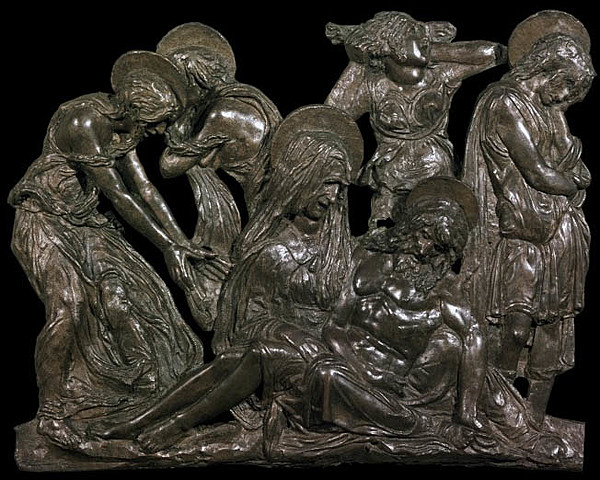 Escultura Luto del Cristo muerto, de Donatello (Escultura)