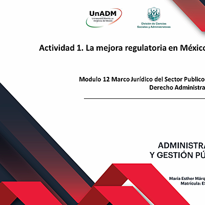 Timeline: MEJORANDO LA MEJORA REGULATORIA