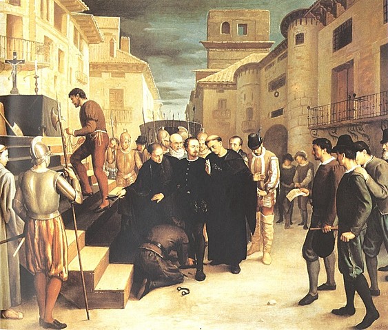 Execució de Juan de Lanuza