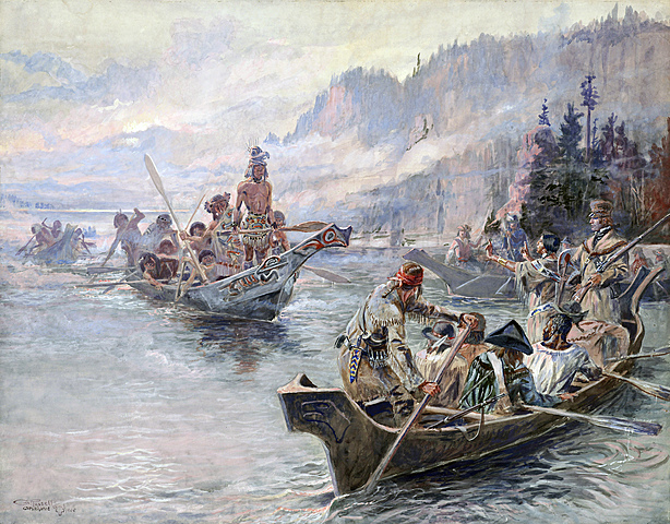 Lewis and Clark reach the Pacific Ocean