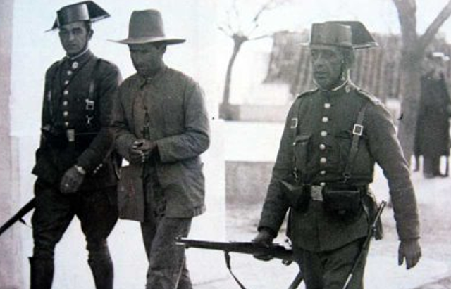 Enfrentamientos entre campesinos y Guardia Civil