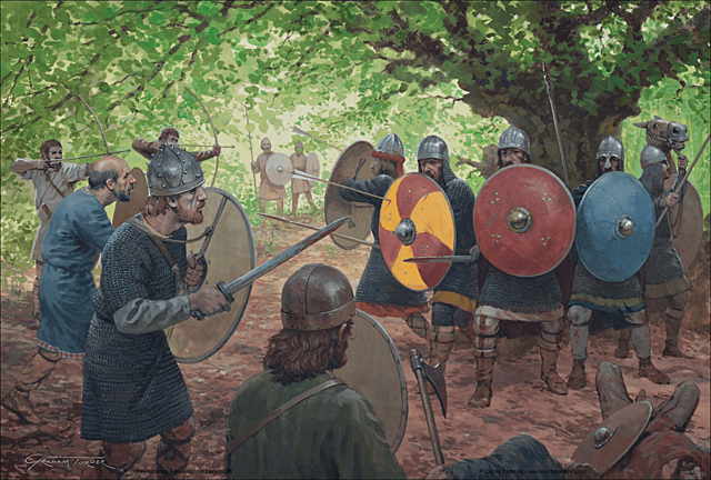 Guerra contra los Sajones de Germania