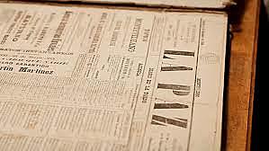 Fundación del diario "La Paz" Por José.P Varela