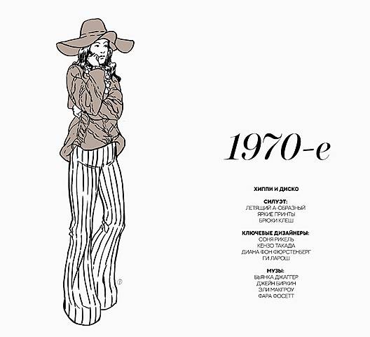 1970-е: хиппи и диско