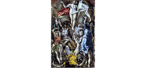 La Resurrección, Theotokópoulos (Pintura