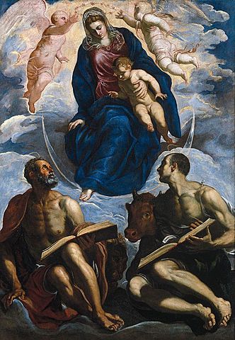 María con el Niño, Tintoretto