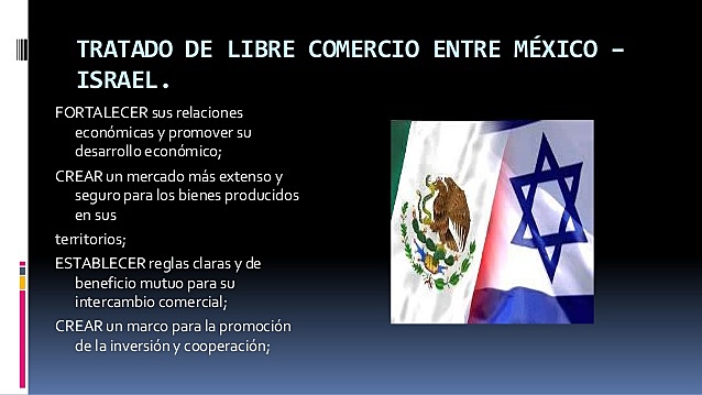 El tratado de libre comercio (TLC) entre México e Israel
