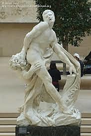 Milón de Crotona, Pierre Puget (Escultura)
