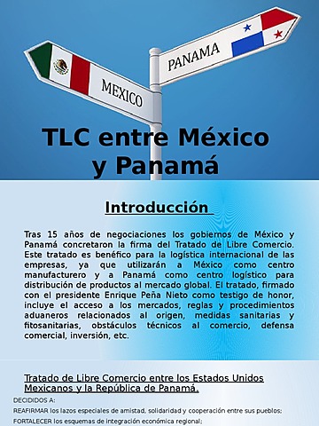 Tratado de Libre Comercio México-Panamá