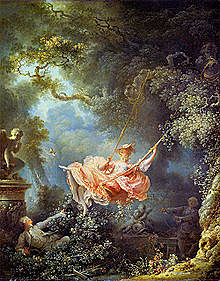El Columpio, Jean-Honoré Fragonard (Pintura)