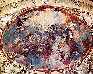 Cristo y Dios Padre, Franz Anton Maulbertsch (Pintura)