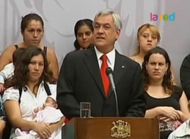 Piñera hace llamado a la Concertación