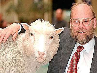 Ian Wilmut y Keith Campbell -1996