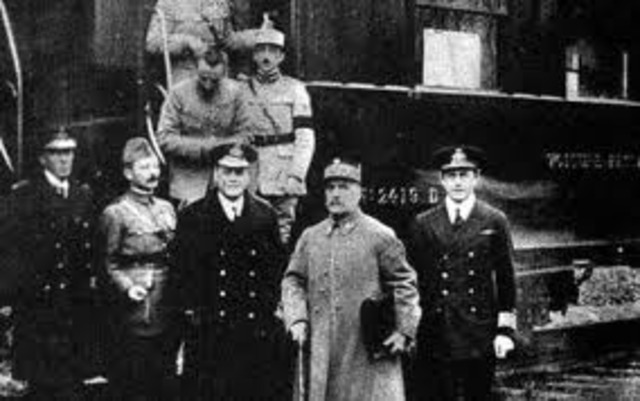 Trealy of Versailles Ends WWI