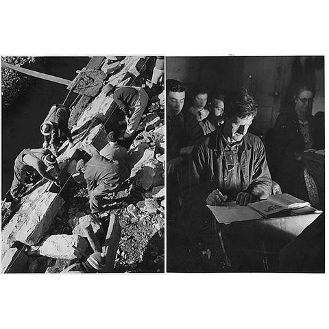 The Works Progress Administration founded