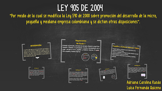 Ley 905