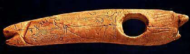 Cueva de El Pendo / España / Arte Mobiliar /  Magdaleniense.