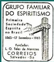 Primeiro centro espírita do Brasil