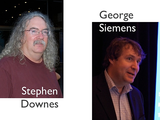George Siemens y Stephen Downes
