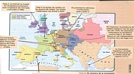 Timeline: Fets històrics i canvis monàrquics a Espanya des de finals del s.XV fins al s.XVII