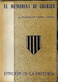 Primera acció important del Catalanisme: redacció del Memorial de Greuges.