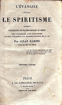 Publicado O Evangelho Segundo o Espiritismo