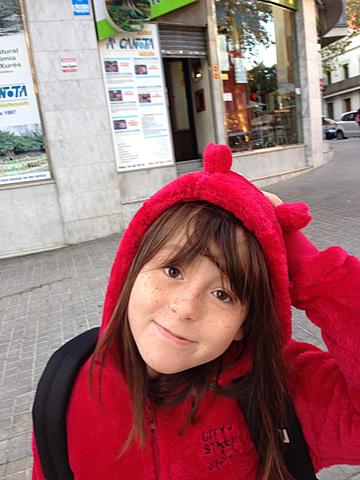 el primer dia d'escola