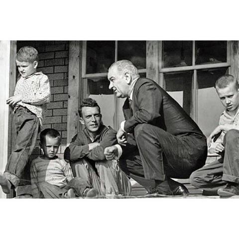 LBJ declares a War on Poverty