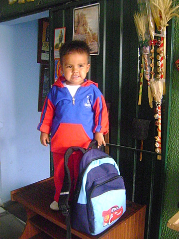 fue mi primer dia de jardin